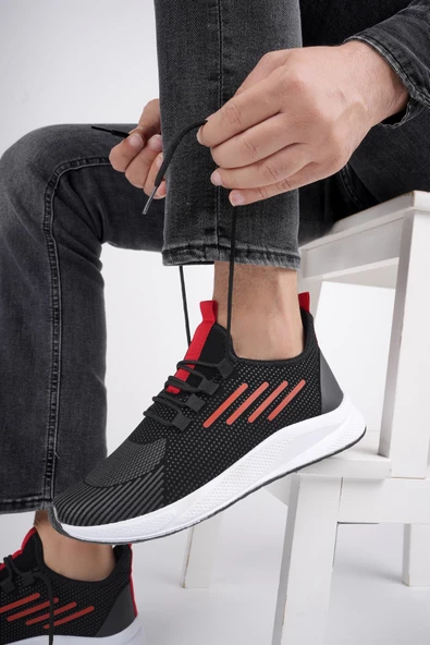 Muggo SCARPA Unisex Ortopedik Günlük Garantili Yürüyüş Koşu Sneaker Spor Ayakkabı - 6