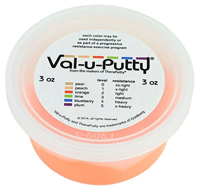 Val-u-Putty Egzersiz Macunu - Turuncu (yumuşak) - 3 oz: