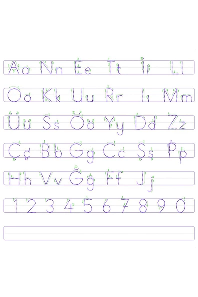 Anetil - İlk Okuma Yazma Eğitimi, Harfli Elakin, Yüzeye Zarar Vermeyen Akıllı Kağıt Yazı Tahtası - Resim 2