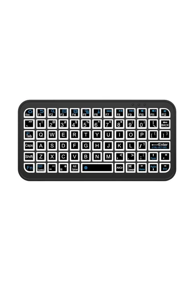 Torima M7 Siyah Kablosuz Rgb Işıklı Bluetooth Mini Klavye - 2
