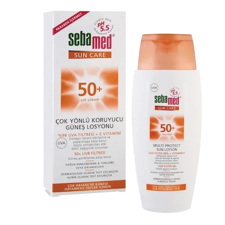 Sebamed Sun Lotion Spf 50 Faktör 150 Ml Hassas Ciltler