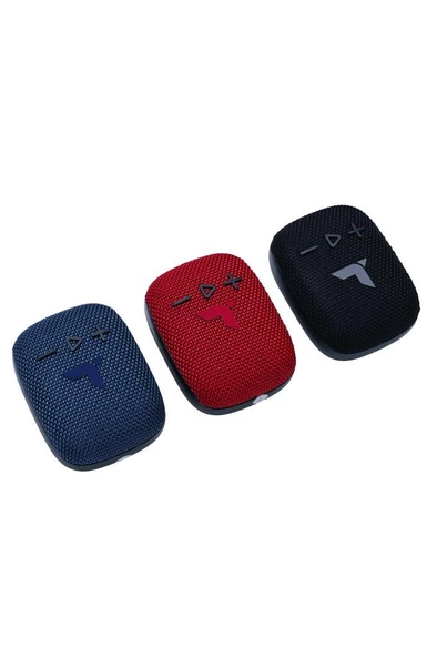 Torima D34 Mavi Kablosuz Bluetooth Motorsiklet Bisiklet Hoparlör Speaker - 3