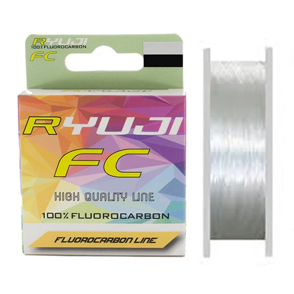 Ryuji %100 Fluorocarbon Olta Misinası  0.45 mm / 10.71 kg / 30 m