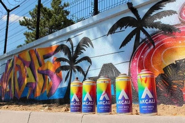 Akçalı Sprey Boya 501 Mat Beyaz 400 ml. - 4