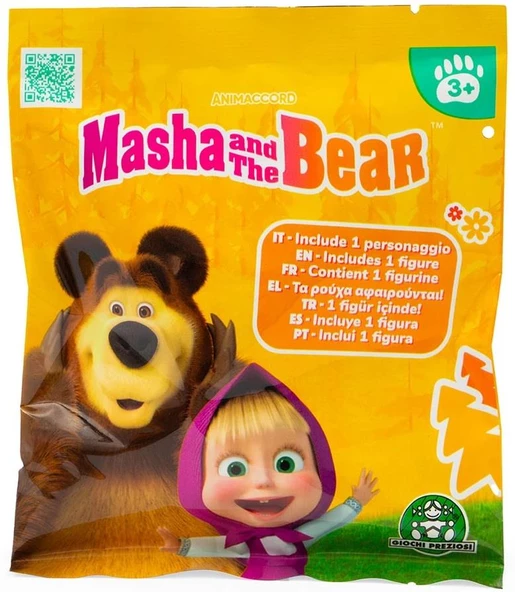 MHA20000 - MASHA KOCA AYI TEKLI FIGUR - Resim 2