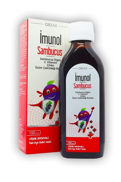 İmunol Sambucus Şurup 150 ml x 2 Adet - Resim 3