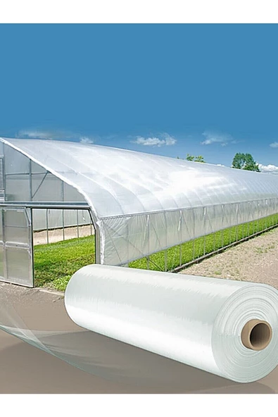 Sera Naylonu 10x14 mt Sera Uzun Ömürlü Koruma: 250 Mikron UV + EVA Katkılı Şeffaf Naylon Örtü - 2