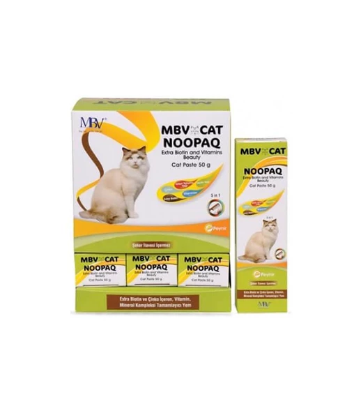 Mbv Cat Noopaq Deri ve Tüy Sağlığı için Paste 50 Gr