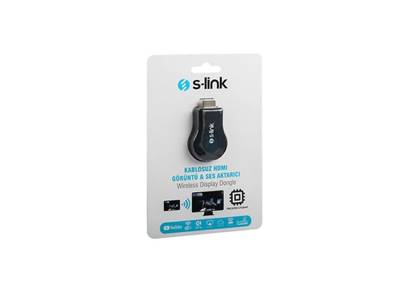 S-link SL-WH25 Kablosuz HDMI Görüntü+Ses Aktarıcı - 2