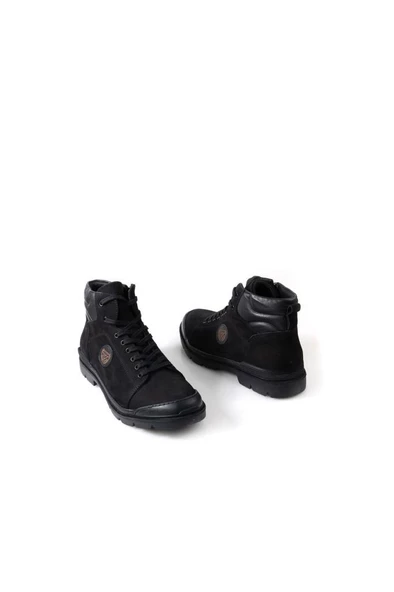 Papuçcity Babucci 02945 Erkek Deri Termal Bot - 6