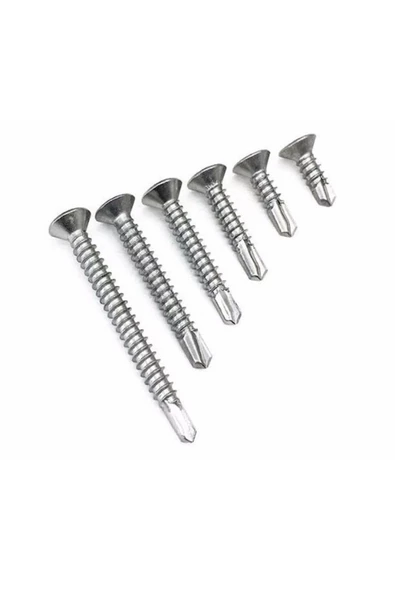 YHB Saç vidası Galvanizli 4,2x45 Mm 100 Adet - 2