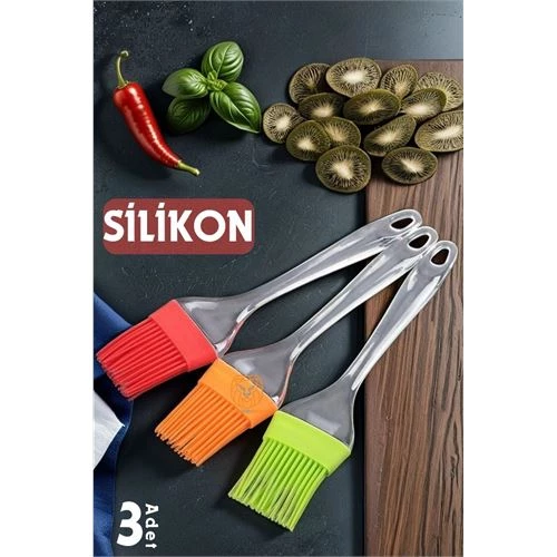 ModaCar Silikon Yumurta Fırçası 3 ADET