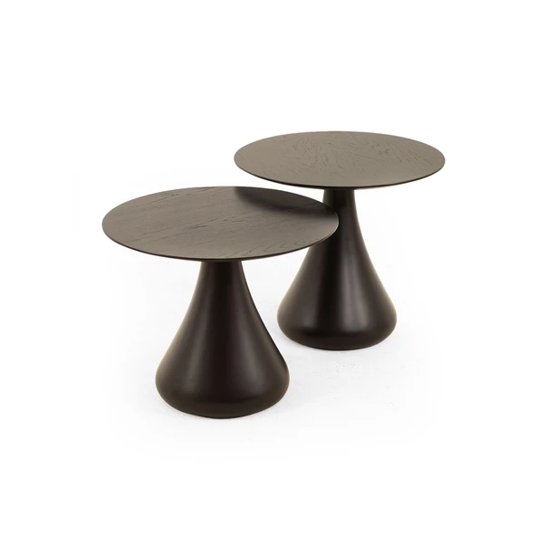 Mushroom Set Sehpa | Mantar Sehpa | Siyah | Rehome - 4