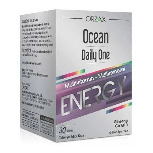 Ocean Daily One Energy 30 Tablet - Takviye Edici Gıda