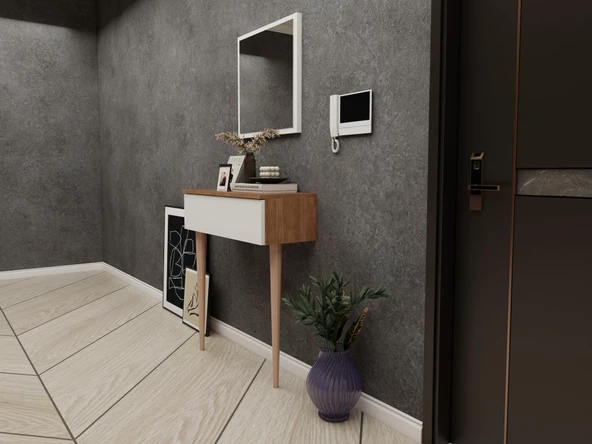 Side Dresuar M.Kiraz-BEyaz Renk - 3