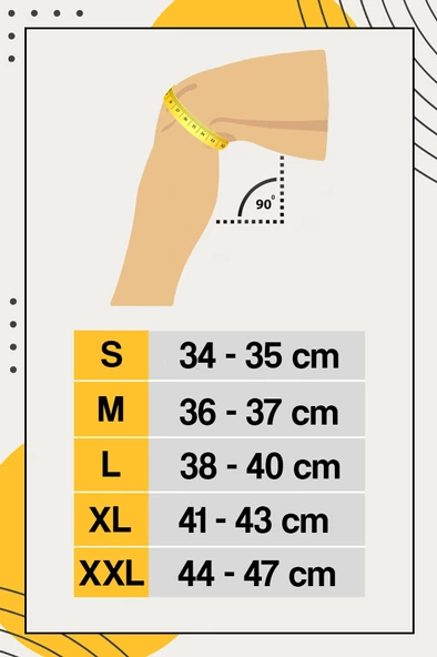 MORSA CYBERG® Örgü Esnek Balenli Dizlik - Resim 5