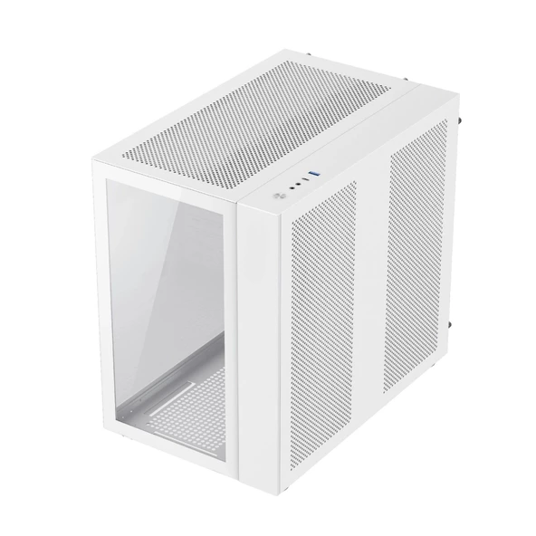 SNT WARZONE II Midi Tower 7x120 Mm. Argb Uzaktan Kumanda Atx Beyaz Gaming Kasa - 5
