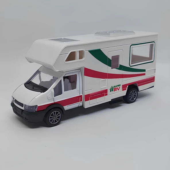 1:24 Ölçek Metal Model Karavan