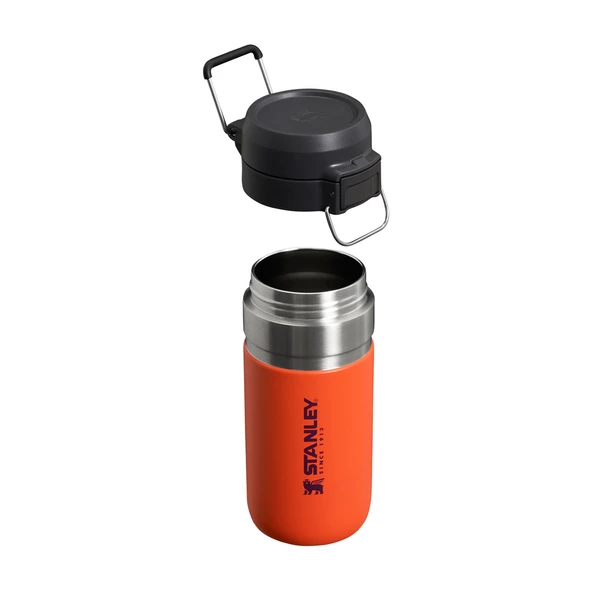 Stanley The Quick Flip Paslanmaz Çelik Termos Bardak 0.47 LT - Tigerlily - 3