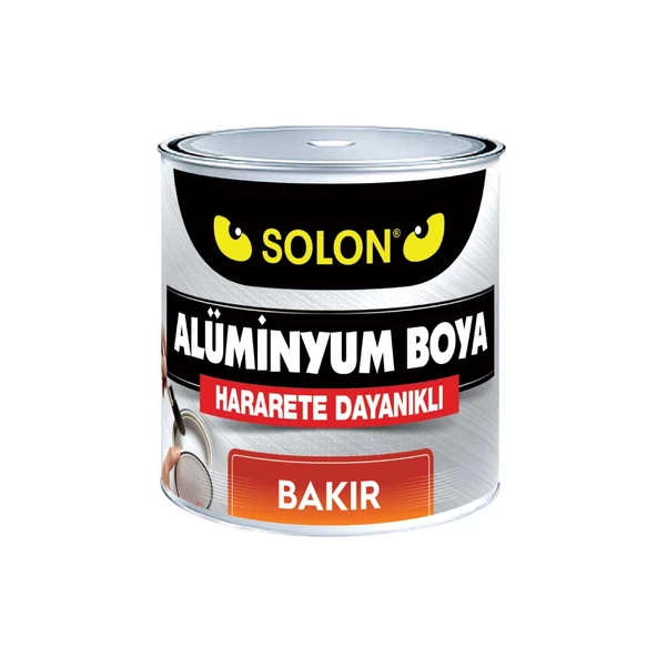 Isıya Dayanıklı Alüminyum Yaldız Boya Bakır 125 Ml.