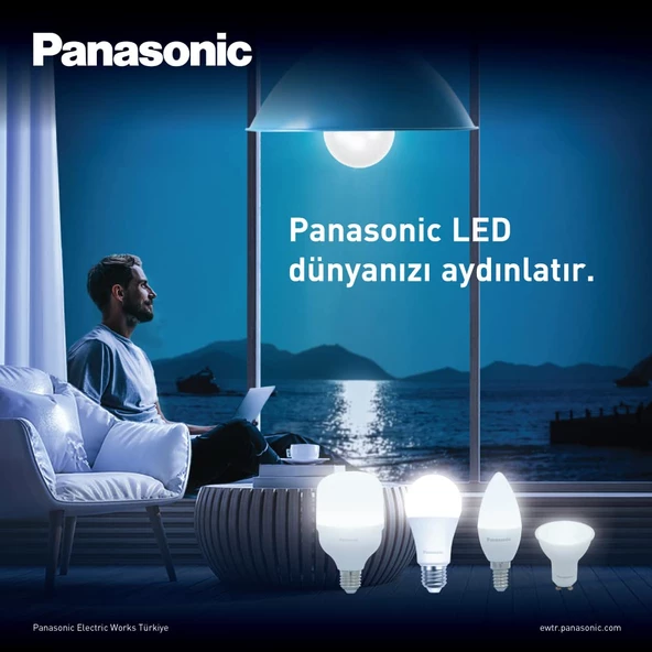 mylights panasonıc 8,5w e27 duylu gün ışığı led ampul 10 adet - 5