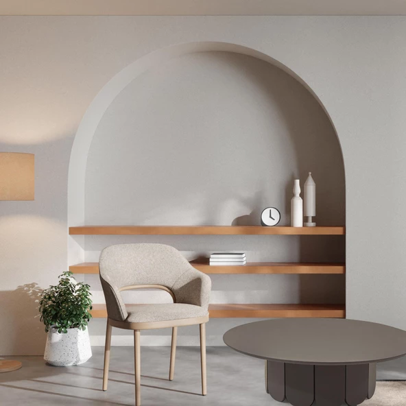Metro R. Yuvarlak Orta Sehpa | Salon Sehpası | Rehome - 2