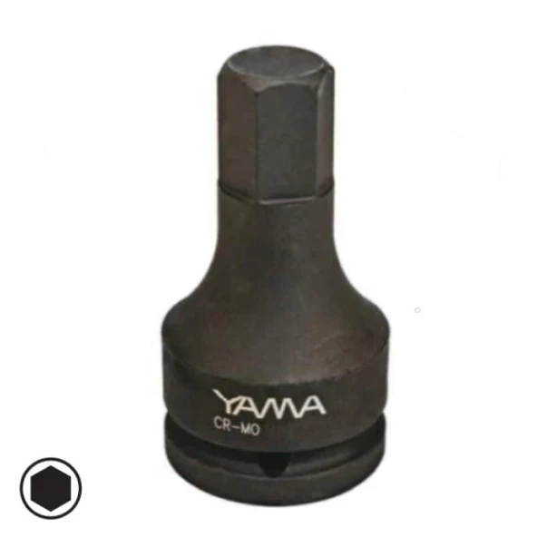 Yama 21 mm. 1" Havalı Lokmalı Allen Uç YAHLA121