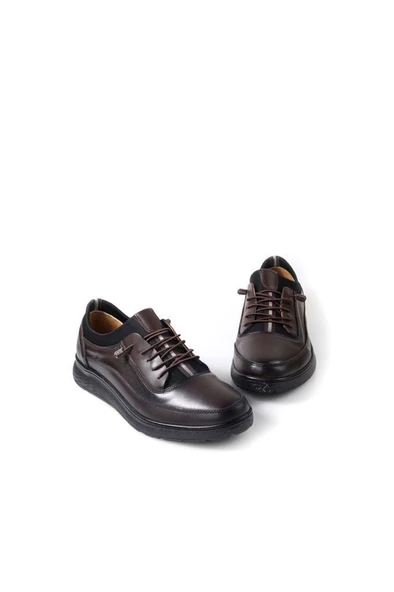 Papuçcity Alm 3050 Ortopedik Erkek Günlük Deri Ayakkabı - 8