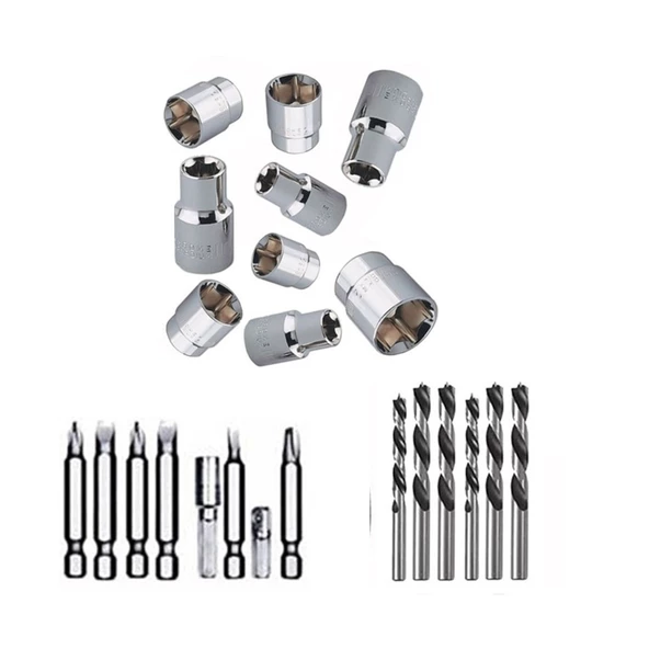 Xpro Serii Xr 30 Pcs 58 V 10 Ah Darbeli Titanium Sargılı Lion Akülü Turbo Şarjlı Vidalama Matkap - 5