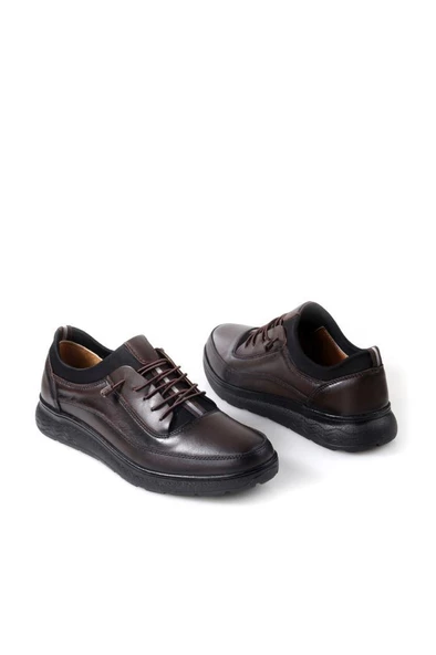 Papuçcity Alm 3050 Ortopedik Erkek Günlük Deri Ayakkabı - 11