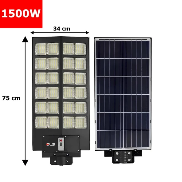 ST1500 1500 Solar DLS Güneş Enerjili  Bahçe Çevre  Lambası - 2