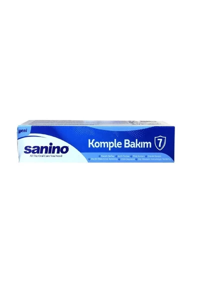 Sanino Diş Macunu 3 lü DENEME PAKETİ YENİ ÜRÜN - 3