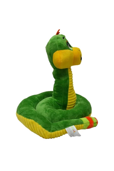 Yılan Peluş Çıngıraklı Yılan Peluş 32 Cm Peluş Yılan Oyuncak Yılan - 2