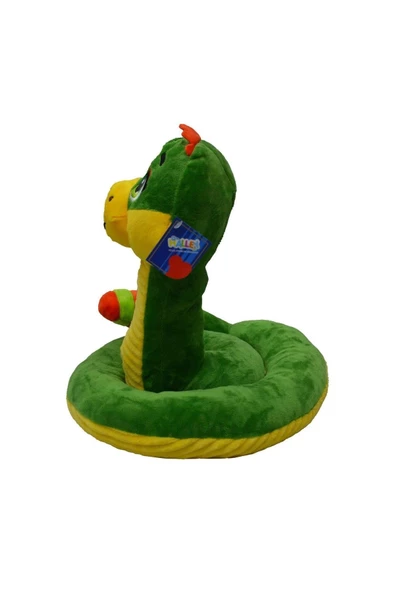 Yılan Peluş Çıngıraklı Yılan Peluş 32 Cm Peluş Yılan Oyuncak Yılan - 4
