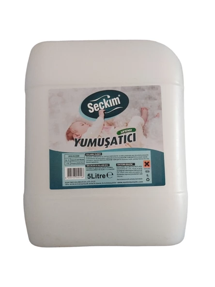 Seçkim Çamaşır Yumuşatıcı Softener Beyaz 5 Litre