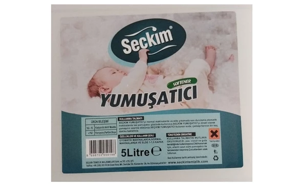 Seçkim Çamaşır Yumuşatıcı Softener Beyaz 5 Litre - 2