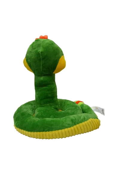 Yılan Peluş Çıngıraklı Yılan Peluş 32 Cm Peluş Yılan Oyuncak Yılan - 3