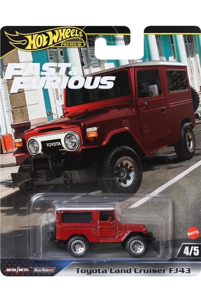 Hot Wheels Fast & Furious Premium Toyata Land Cruiser FJ43 HNW46 HRT96