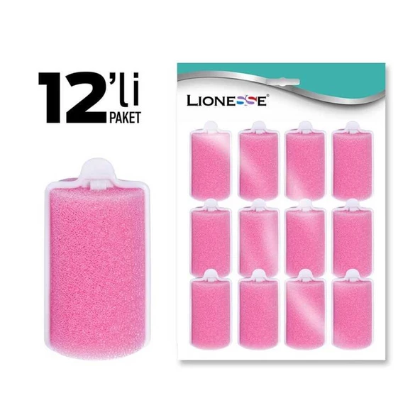 Lıonesse Sünger Bigudi 791 12 Li