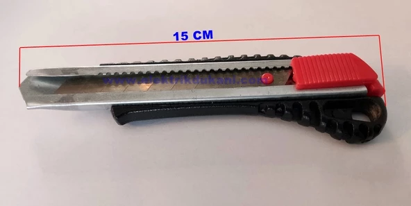 TOMAX Renkli Metal Maket Bıçağı Profesyonel Falçata