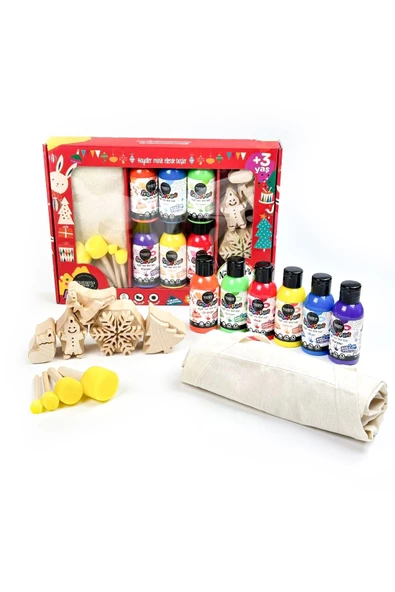 Happy New Year Parmak Boya Seti ürün görseli