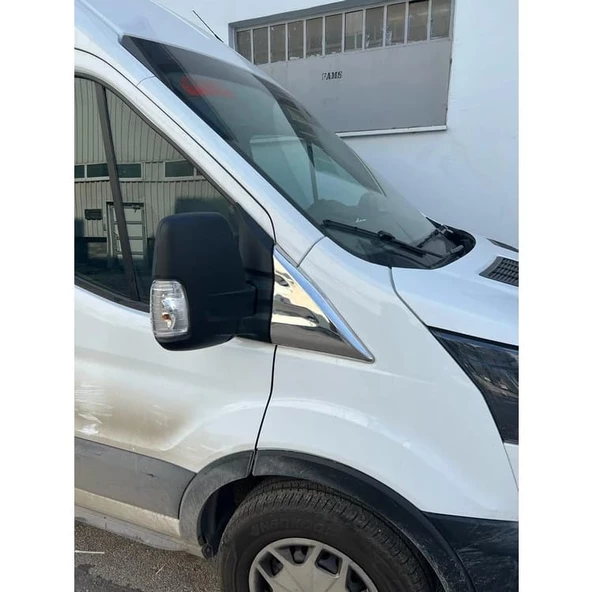 Ford Transit Krom Kelebek Cam Nikelajı 2 Parça 2013 ve Üzeri P.Çelik - 1