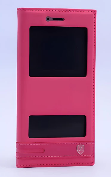 Huawei P9 Lite Kılıf Pencereli Elite Kapaklı Kılıf - 6