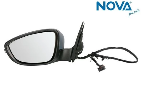 1K8857507P Ayna Dış Dikiz Komple Sol ( Elektrikli 6 Kablolu ) Sıcırocco 2009-2018