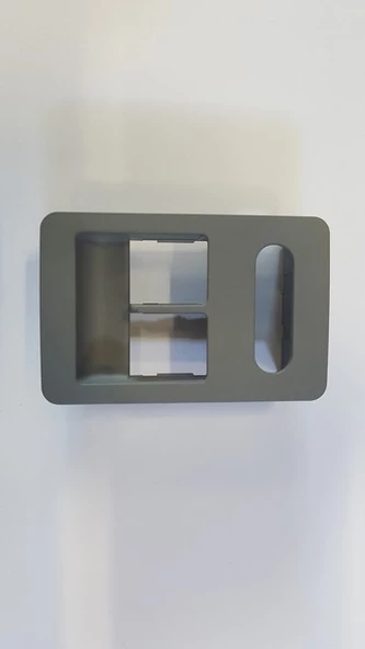 6N0959549A 7DE Cam Düğme Yuvası Sol ( Gri ) Polo Hb 2000-2002