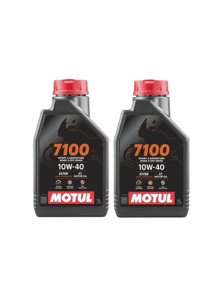 Motul 7100 10W40 4T 2 Litre Motosiklet Yağı (Üretim Yılı: 2024)