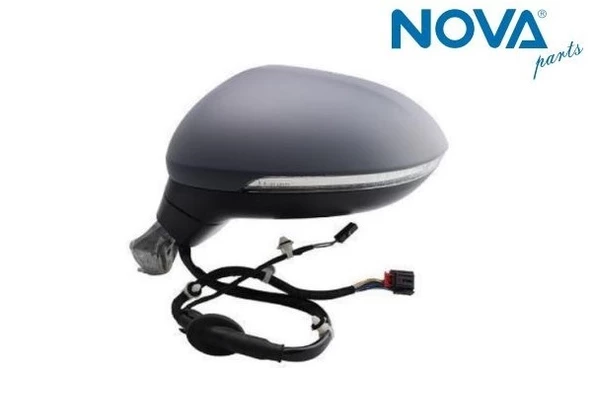 3G1857507BE Ayna Dış Dikiz Kmp. Sol ( Elektrikli 9 Kablolu ) Passat 2016--> ürün görseli