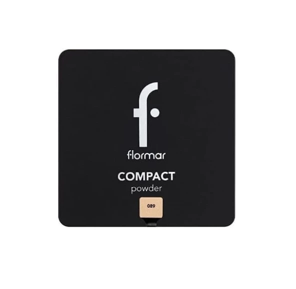 Flormar Compact Powder Pudra 089 Medium Cream - 3