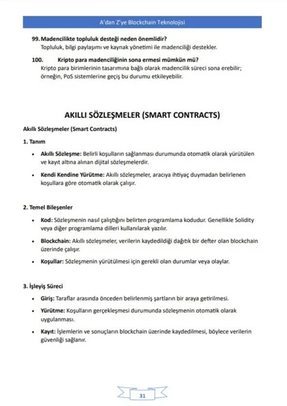 Adan Zye Blockchain Ders Notları - 3