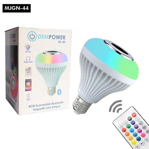 Dempower Rgb Kumandalı Bluetooth Ampül - 2